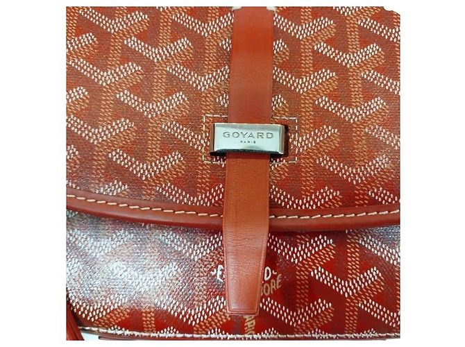 Borsa a tracolla Belvedere PM Rossa Goyard Canvas PVC Rosso - vista 4