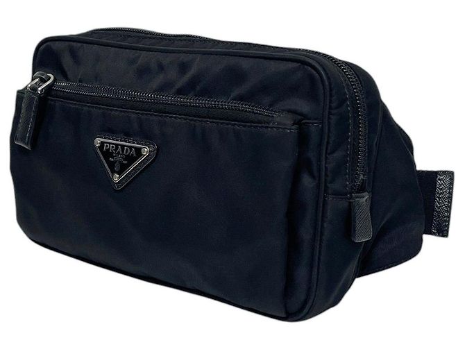 Prada Borsa a tracolla Re-Nylon Nero - vista 3