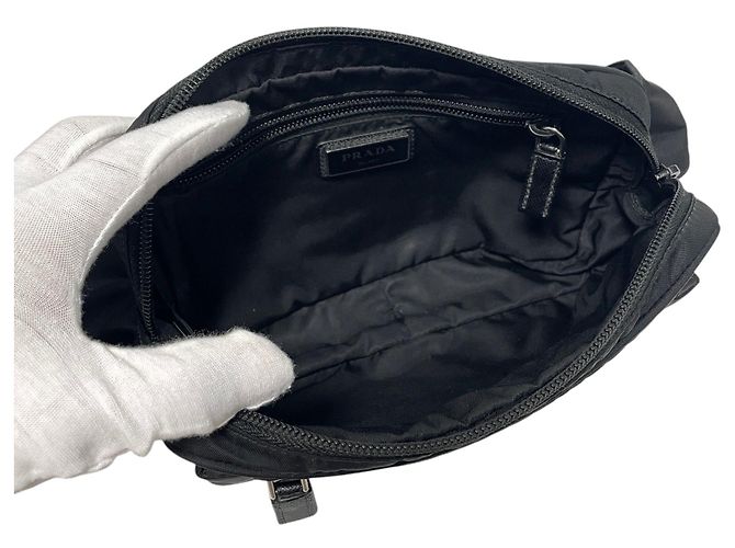 Prada Borsa a tracolla Re-Nylon Nero - vista 5