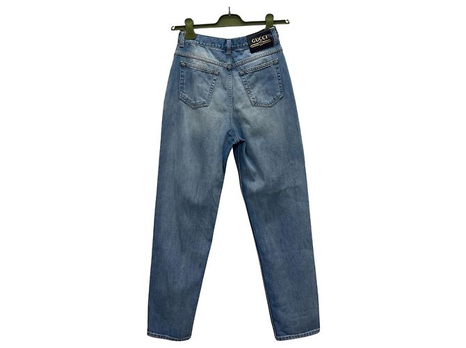 Gucci Jeans Kai Teddy Bear Blu - vista 5