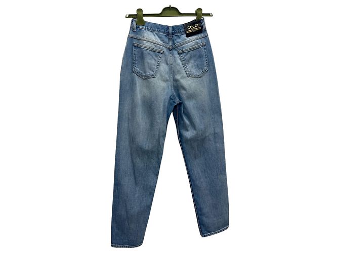 Gucci Jeans Kai Teddy Bear Blu - vista 7