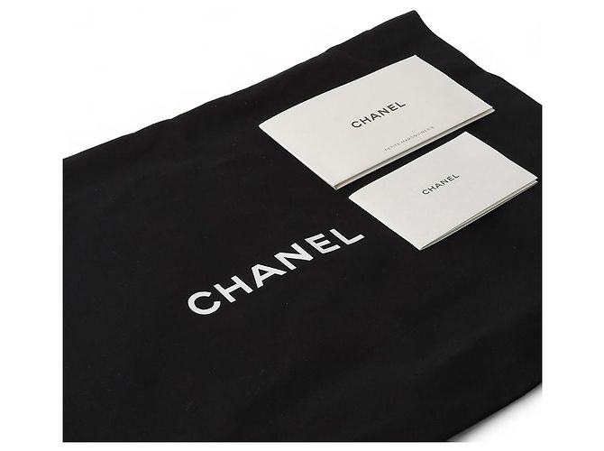 Chanel Clutch Caviar Silver New Nero - vista 8