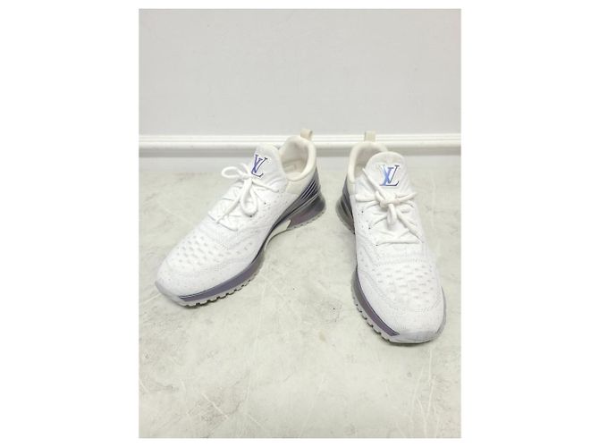 Louis Vuitton Baskets en maille VNR blanches - vue 2