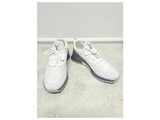 Louis Vuitton Baskets en maille VNR blanches - vue 3