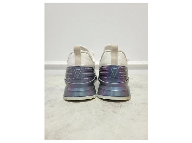 Louis Vuitton Baskets en maille VNR blanches - vue 6