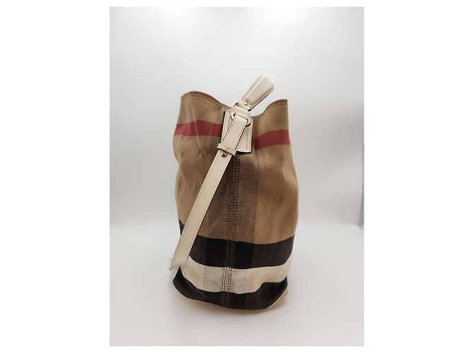 Burberry Borsa Hobo Ashby Tassel Medium Stato - vista 7