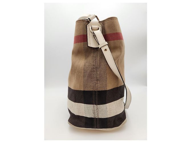Burberry Borsa Hobo Ashby Tassel Medium Stato - vista 8