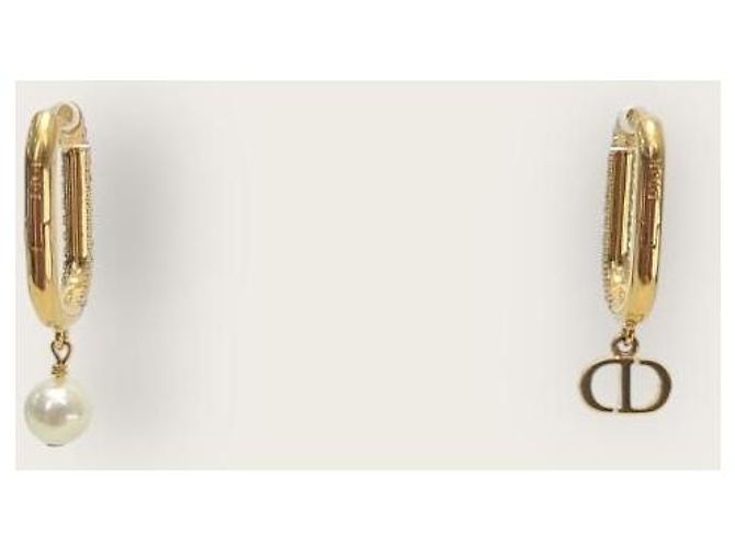 Dior Orecchini Fusion Crystal Pearl Gold D'oro - vista 4