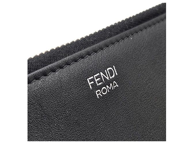 Fendi Clutch Monster Eyes Nero - vista 6