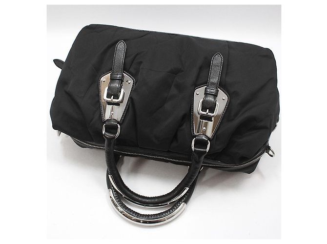 Prada Pocono Fabric Nylon Tote Bag Black Schwarz - Ansicht 4