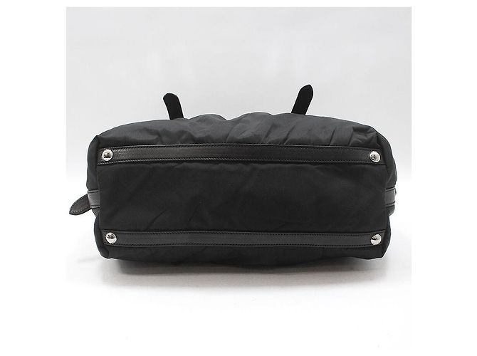 Prada Pocono Fabric Nylon Tote Bag Black Schwarz - Ansicht 5