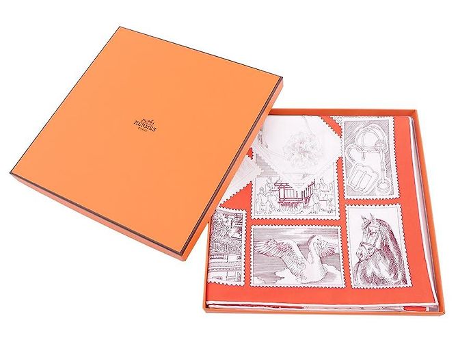 Hermès Pañuelo de sarga de seda Multicolor - vista 2