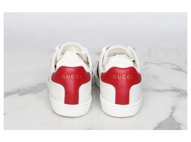 Gucci Ace Cat Bestickte Sneaker Mehrfarben - Ansicht 5