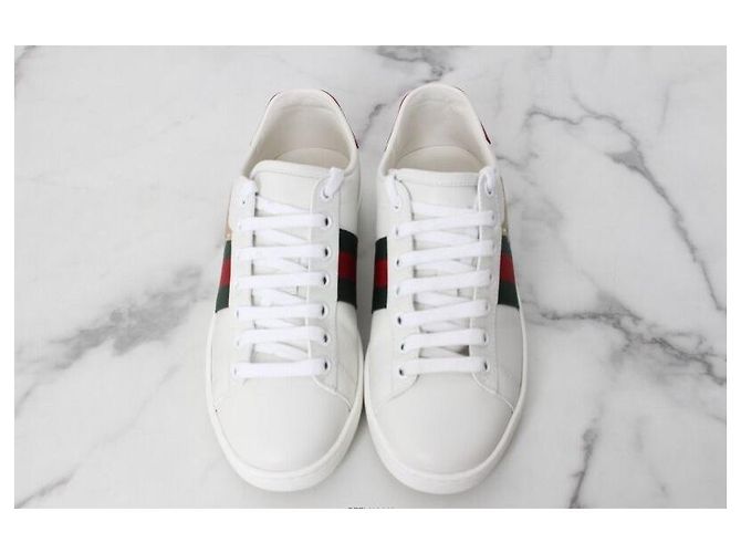 Gucci Ace Cat Bestickte Sneaker Mehrfarben - Ansicht 7