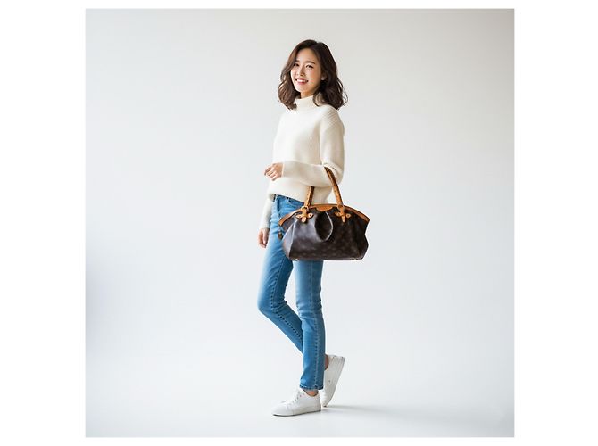 Louis Vuitton Tote Bag Tivoli PM Monogram Canvas Braun - Ansicht 10