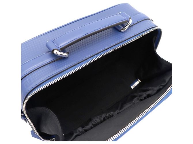 Fendi Borsa messenger e borsa a tracolla con motivo logo FF Blu - vista 19