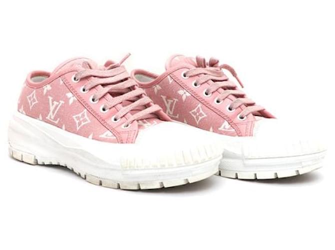 Louis Vuitton Sneakers Monogram Rosa - vista 11