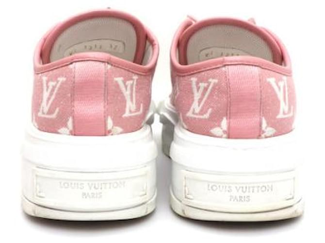 Louis Vuitton Sneakers Monogram Rosa - vista 12