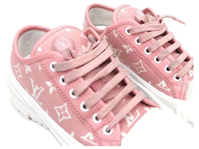 Louis Vuitton Sneakers Monogram Rosa - vista 14