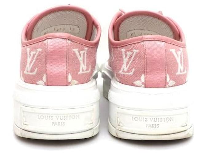 Louis Vuitton Sneakers Monogram Rosa - vista 4