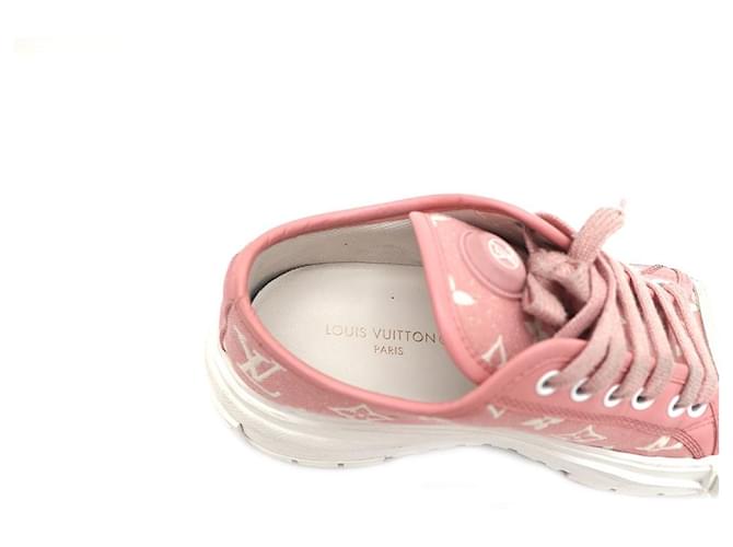 Louis Vuitton Sneakers Monogram Rosa - vista 7