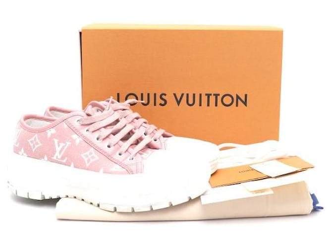Louis Vuitton Sneakers Monogram Rosa - vista 8
