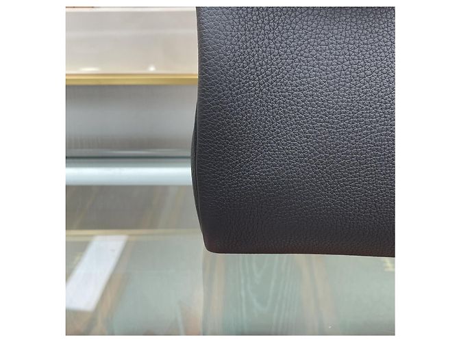 Hermès Kelly Hackado PM Black con incisione argentata Nero - vista 4
