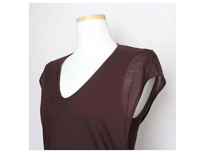 Helmut Lang Top in Dunkelbraun - Ansicht 4