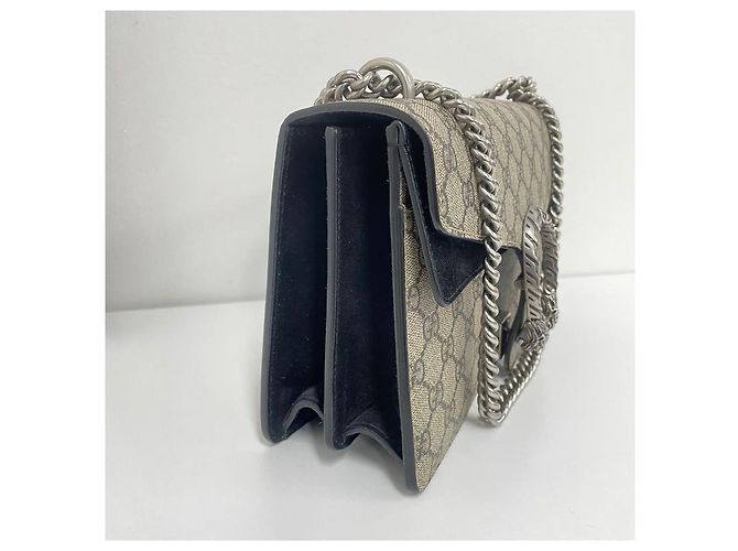 Gucci Borsa a tracolla Dionysus con catena Nero - vista 5