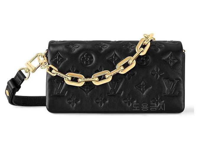 Louis Vuitton Pochette Coussin Black Multicolore - vista 4