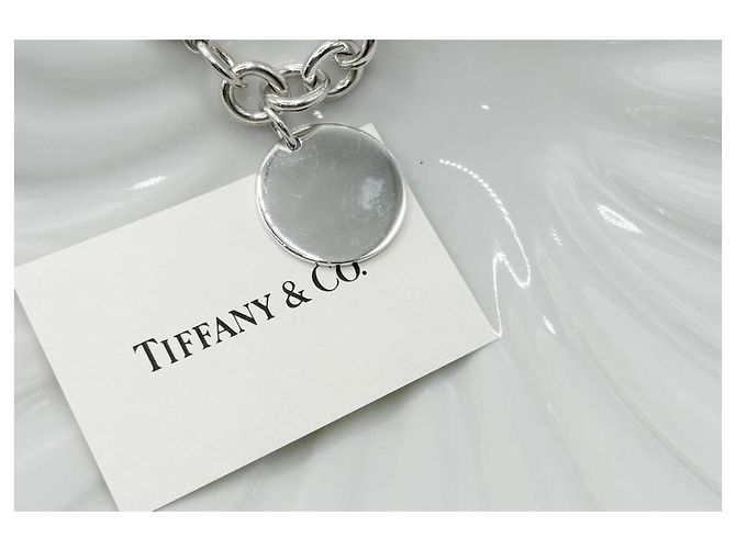 Tiffany & Co Bracciale Return to Tiffany con ciondolo tondo Argento - vista 2