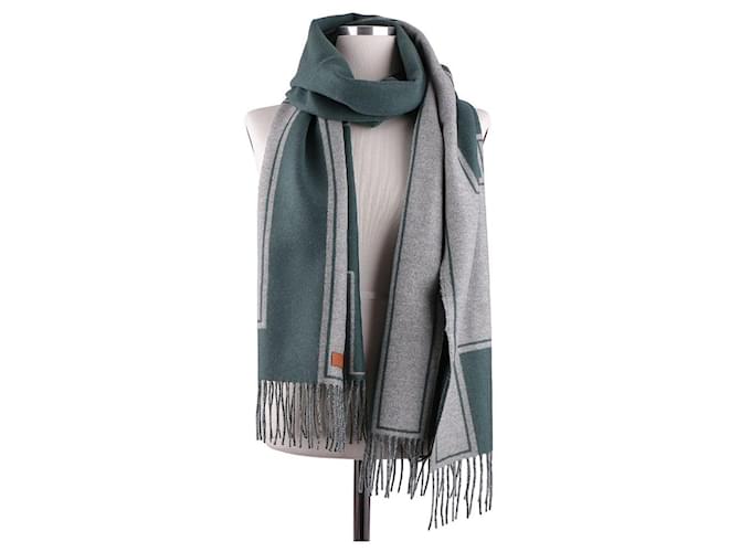 Hermès Clefs de Cashmere Schal Mehrfarben - Ansicht 10