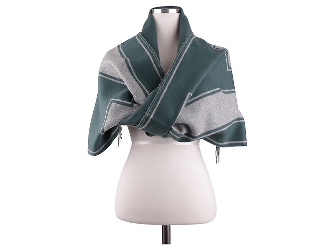 Hermès Clefs de Cashmere Schal Mehrfarben - Ansicht 11