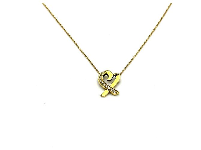 Tiffany & Co Collana Paloma Picasso Loving Heart in oro giallo Tiffany&Co - vista 7