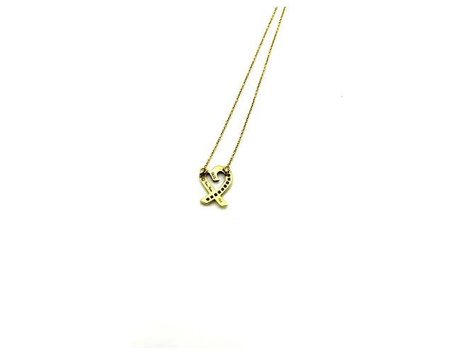 Tiffany & Co Collana Paloma Picasso Loving Heart in oro giallo Tiffany&Co - vista 9