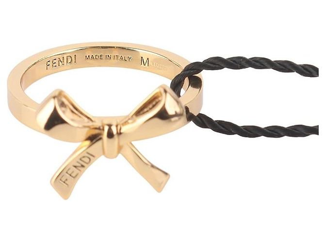 Fendi Goldener Schleifenring Größe - Ansicht 5