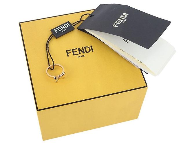 Fendi Goldener Schleifenring Größe - Ansicht 6