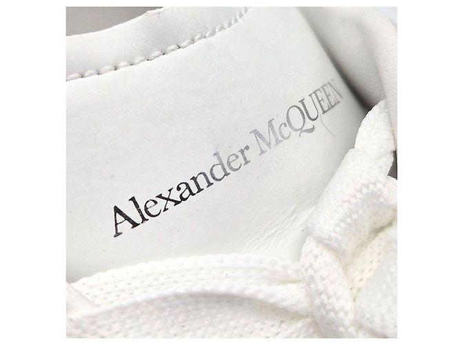 Sneakers Oversole Crystal Alexander McQueen Argento - vista 7