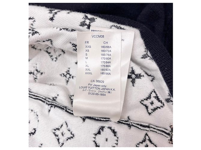 Louis Vuitton Gradient Black Monogram Knit - view 5