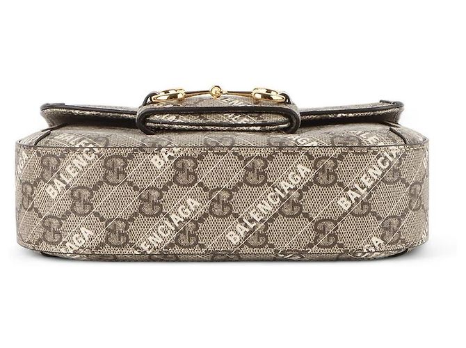 Horsebit 1955 Gucci Borsa a tracolla mini Horsebit Balenciaga Hacker Project Multicolore - vista 6