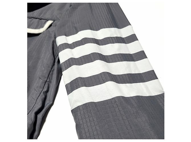 Thom Browne Langer Nylonmantel Braun - Ansicht 3