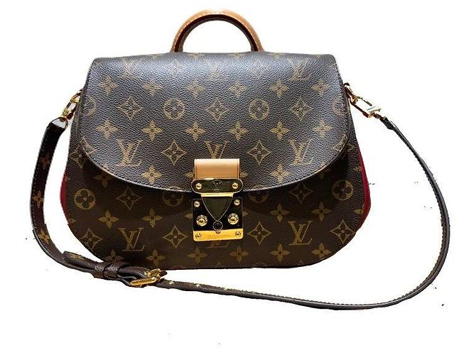 Louis Vuitton Borsa a mano Eden MM in tela Monogram, Borsa a tracolla Rosso - vista 2