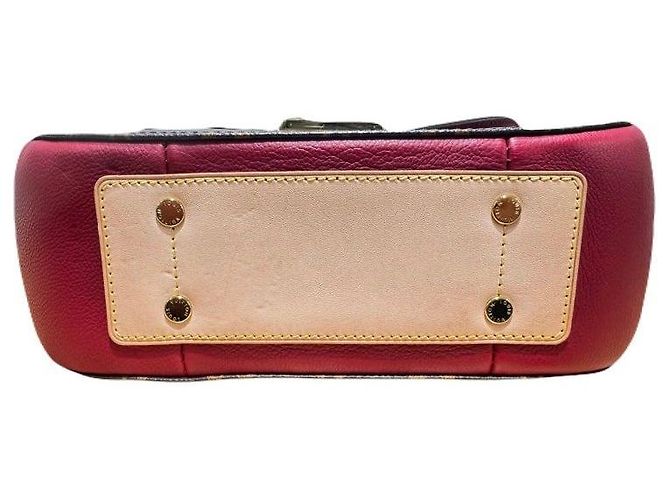 Louis Vuitton Borsa a mano Eden MM in tela Monogram, Borsa a tracolla Rosso - vista 7