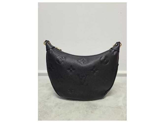 Louis Vuitton Borsa hobo Loop in monogramma Empreinte nero - vista 5
