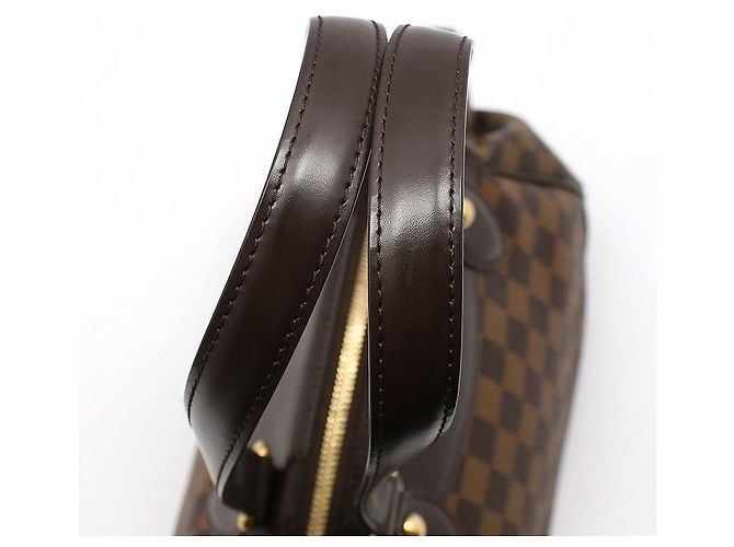 Louis Vuitton Borsa Tote Damier Ebene Verona PM Marrone - vista 7