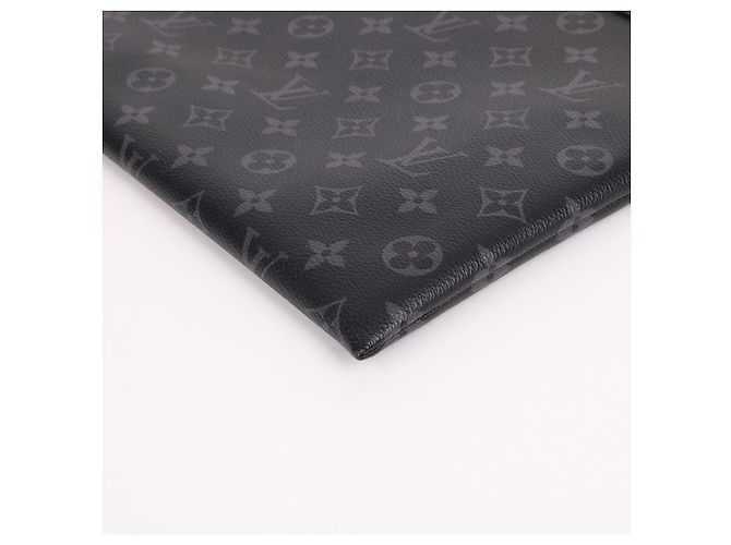 Louis Vuitton Pochette Discovery Black Clutch Bag Nero - vista 10
