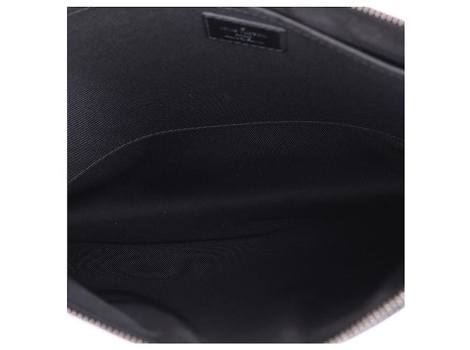 Louis Vuitton Pochette Discovery Black Clutch Bag Nero - vista 11