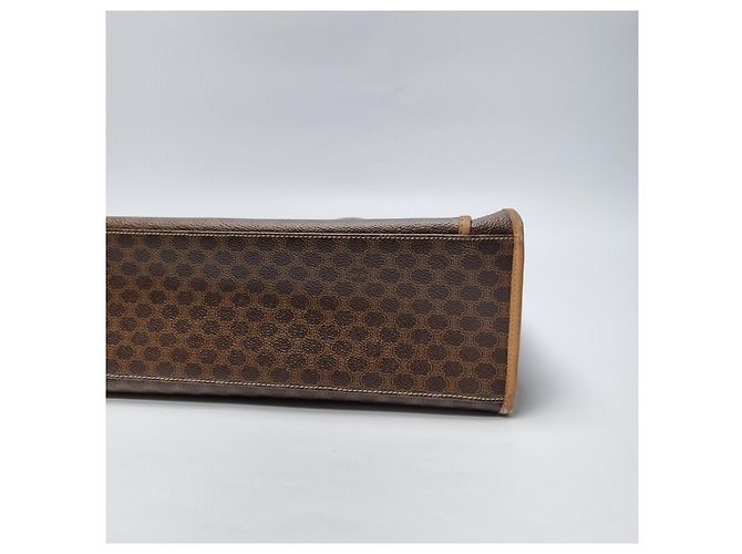 Céline Borsa shopper Triomphe Macadam con taschino Borsa a tracolla Marrone - vista 16
