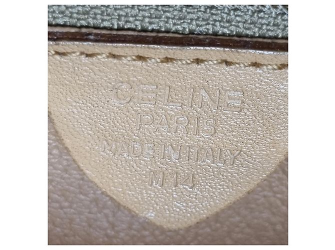 Céline Borsa shopper Triomphe Macadam con taschino Borsa a tracolla Marrone - vista 21