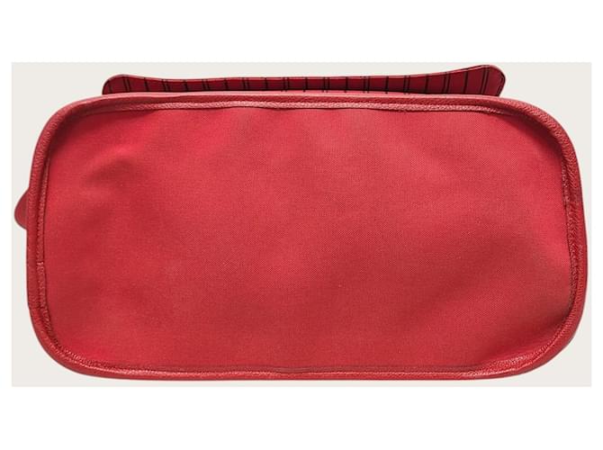 Louis Vuitton Neverfull MM Reversibile Monogramma Rivoltabile Rosso - vista 6